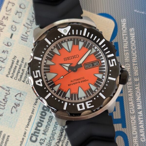 seiko orange monster